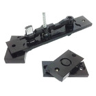 Dobradiça Pivotante Com Rolamento Zamac Aço Preto Até 100kg U