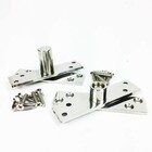 Dobradiça Pivotante Para Porta Vidro Aço Inox Rolamento Esfer