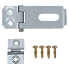 Dobradiça Porta Cadeado Fecho Trinco Zincado 1,5" Para Portão