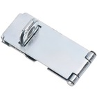 Dobradiça Porta Cadeado Fecho Trinco Zincado 14cm Para Portão