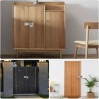 Dobradiça Porta Cadeado Fecho Trinco Zincado 6,3cm Para Portã