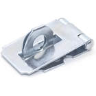 Dobradiça Porta Cadeado Fecho Trinco Zincado 6,5cm Para Portã