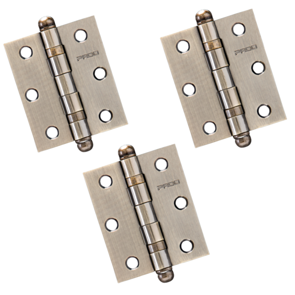 Dobradiça Porta De Madeira Com Rolamento Bronze Oxidado Pado