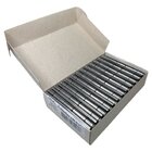 Dobradiça Porta Inox Caixa 24 Peças - 3.1/2' 86mm Ferca