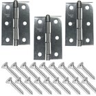 Dobradiça Porta Inox Kit 3 Peças - 3.1/2' 86mm Ferca