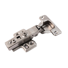 Dobradiça Reta 35mm Pistão Amortecedor E Calço Click 1 Unidad