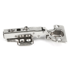 Dobradiça Reta 35mm Pistão Amortecedor E Calço Click 2 Unidad