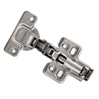 Dobradiça Reta 35mm Pistão Amortecedor E Calço Click 2 Unidad