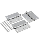 Dobradiça para Porta e Janela de Madeira Stark Aço Inox 304 3.1/2x3" até 60kg 3 peças