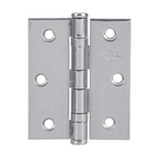 Dobradiças para Portas com Anel 75mm 3x2.1/2" Inox Polido 3 peças