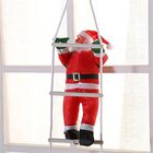 Dois Papai Noel Escada Natal Escalador Enfeite Natalino Decor