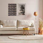 Dois Quadros Decorativos Grande Praia Céu Calçada Ipanema Par