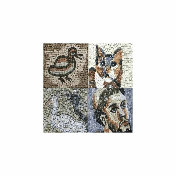 Dominar A Arte De Fazer Rosto Com Mosaico De Pedras