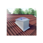 Domo Claraboia com Cobertura Acrílico e Alumínio Incolor  100x100cm Pollis