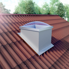 Domo em Policarbonato Incolor 100x100cm Pollis