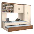 Dormitório Chiara Guarda Roupa, Aéreo 2 Portas E Bicama Com C