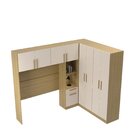 Dormitorio Com 9 Portas E 3 Gavetas San Raphael Canary/off Wh