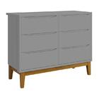 Dormitório Completo Infantil Classic 2 Portas, Cômoda 6 Gavet