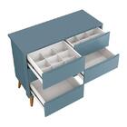 Dormitório Completo Infantil Theo 2 Portas, Cômoda 6 Gavetas,