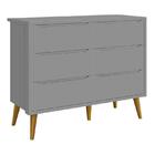 Dormitório Completo Infantil Theo 3 Portas, Cômoda 6 Gavetas