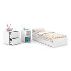 Dormitório Completo Infantil Tutto New 2 Portas De Correr, Cô