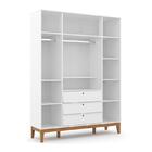 Dormitório Completo Infantil Unique 4 Portas, Cômoda Com Port