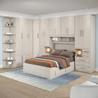 Dormitório De Casal Sem Cama 1222s Carvalho Claro