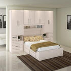 Dormitório De Casal Sem Cama 1223s Carvalho Claro