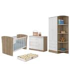 Dormitório Doce Sonho 2 Portas, Cômoda 1 Porta, Berço America