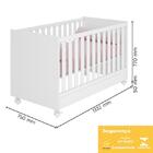 Dormitório Doce Sonho 2 Portas, Cômoda 1 Porta E Berço Mini C