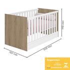 Dormitório Doce Sonho 2 Portas, Cômoda 1 Porta E Berço Mini C