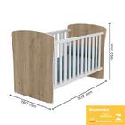 Dormitório Doce Sonho 2 Portas, Cômoda Trocador, Berço Americ