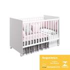 Dormitório Gino Guarda Roupa, Cômoda, Berço Tico, Colchão D18