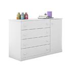 Dormitório Helena Guarda Roupa, Cômoda E Berço Danny Com Colc