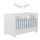 Dormitório Helena Guarda Roupa, Cômoda E Berço Encanto Com Co