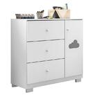 Dormitório Infantil Ane Guarda Roupa, Cômoda E Berço Bala De