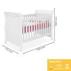 Dormitório Infantil Baby Amore Guarda Roupa, Cômoda, Berço Co