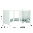 Dormitório Infantil Carolina Baby Berço Americano Com Colchão