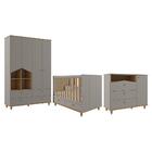 Dormitório Infantil Casinha Guarda Roupa, Cômoda 1 Porta E Be