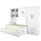 Dormitório Infantil Chiara Guarda Roupa, Aéreo 2 Portas E Bic