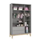 Dormitório Infantil Classic 3 Portas, Cômoda 3 Gavetas, Berço