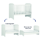 Dormitório Infantil Completo Carolina Baby Berço Americano Mi