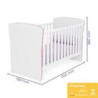 Dormitório Infantil Doce Sonho 2 Portas, Cômoda 1 Porta E Ber