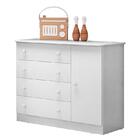 Dormitório Infantil Doce Sonho 3 Portas, Cômoda 1 Porta E Ber