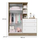 Dormitório Infantil Doce Sonho Guarda Roupa Com Cômoda, Berço