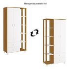 Dormitório Infantil Gino Guarda Roupa, Cômoda 4 Gavetas E Ber