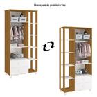 Dormitório Infantil Gino Guarda Roupa, Cômoda, Berço E Tico P