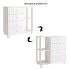 Dormitório Infantil Gino Guarda Roupa, Cômoda E Berço Mel - R