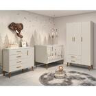 Dormitório Infantil Isis Guarda Roupa 3 Portas, Cômoda 1 Port