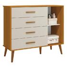 Dormitório Infantil Isis Guarda Roupa 3 Portas, Cômoda 1 Port